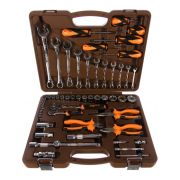 Набор инструментов универс 1/2 и 1/4 DR. 55предм. Ombra OMT55S