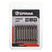 Набор бит для шуруповерта РН2 50мм (10шт) Ермак