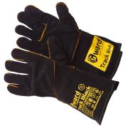 Краги из спилка черные с широким раструбом, GWARD Track Black