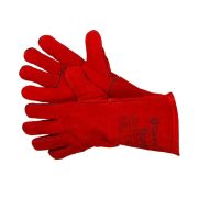 Краги из спилка красные разм.11 (XXL) GWARD