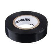 Изолента ПВХ премиум 18-20мм черная Ермак