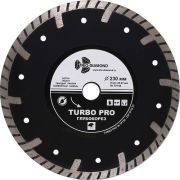 Диск алмазный отрезной 230*22,23*12 Турбо Глубокорез (бетон/камень)TRIO-DIAMOND TP156