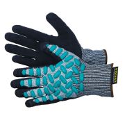 Перчатки виброзащитные HPPE-волокна с латексом GWARD VibroHit разм 10XL